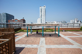 본관 5층 하늘공원